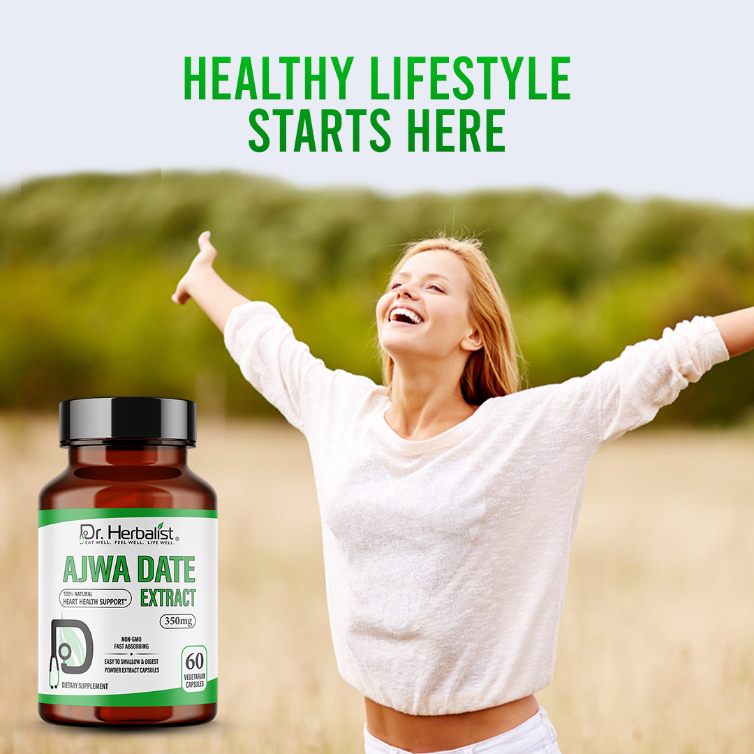 Ajwa Date Extract 350mg — Phoenix Dactylifera Capsules | Treasured in Traditional Wellness | Halal, Capsules — feature 2