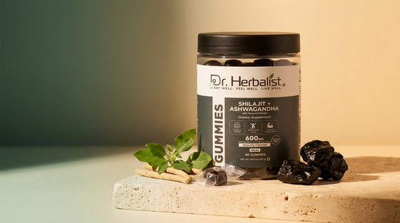 Shilajit + Ashwagandha Gummies: Energy Meets Calm