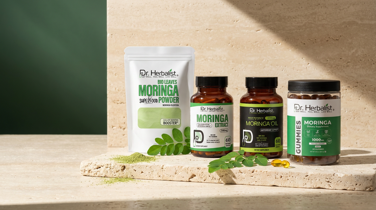 Moringa: Capsules, Powder & Oil Compared