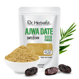 Ajwa Date Powder 200g — Single-Ingredient Phoenix Dactylifera | A Natural Source of Vitamin C | Halal, No Fillers view 1