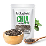 Chia Seeds 400g — Raw Salvia Hispanica | Plant Fiber & Omega-3 ALA | Halal view 1