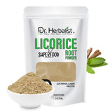 Licorice Root Powder 200g, Single-Ingredient Glycyrrhiza Glabra (Mulethi) | Naturally Sweet | Halal, No Fillers view 1