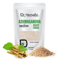 Ashwagandha Root Powder 200g, Single-Ingredient Withania Somnifera | Calm, Focus & Stress Support | Halal, No Fillers