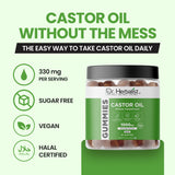 Lash Ritual Duo: Castor Oil Lash & Brow Serum Set + Castor Oil Gummies | Beauty Care, Outside and In | Halal view 7