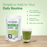 Moringa Powder 200g, Single-Ingredient Moringa Oleifera Leaf (Sahjan) | Nutrient-Dense Greens | Halal, No Fillers view 7