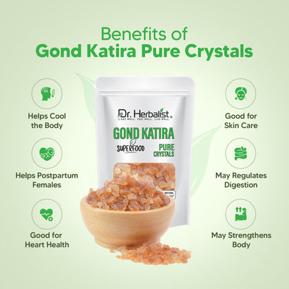 Gond Katira 200g — Edible Tragacanth Gum (Katira) | Traditional Summer Cooler | Halal
