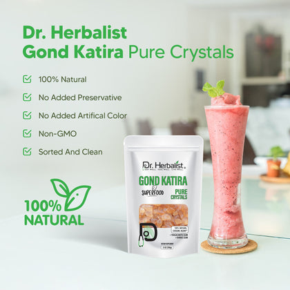 Gond Katira 200g — Edible Tragacanth Gum (Katira) | Traditional Summer Cooler | Halal