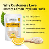 Instant Psyllium Husk Fiber Drink Mix 283g, Zesty Lemon | Plant-Based Soluble Fiber for Daily Digestive Wellness | Halal view 5