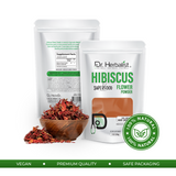 Hibiscus Powder 200g — Single-Ingredient Hibiscus Flower | A Natural Source of Vitamin C | Halal, No Fillers view 2