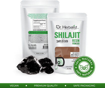 Shilajit Powder 200g — Single-Ingredient Purified Himalayan Shilajit | Energy & Vitality | Halal, No Fillers