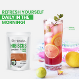 Hibiscus Powder 200g — Single-Ingredient Hibiscus Flower | A Natural Source of Vitamin C | Halal, No Fillers view 4