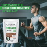 Shilajit Powder 200g — Single-Ingredient Purified Himalayan Shilajit | Energy & Vitality | Halal, No Fillers view 4