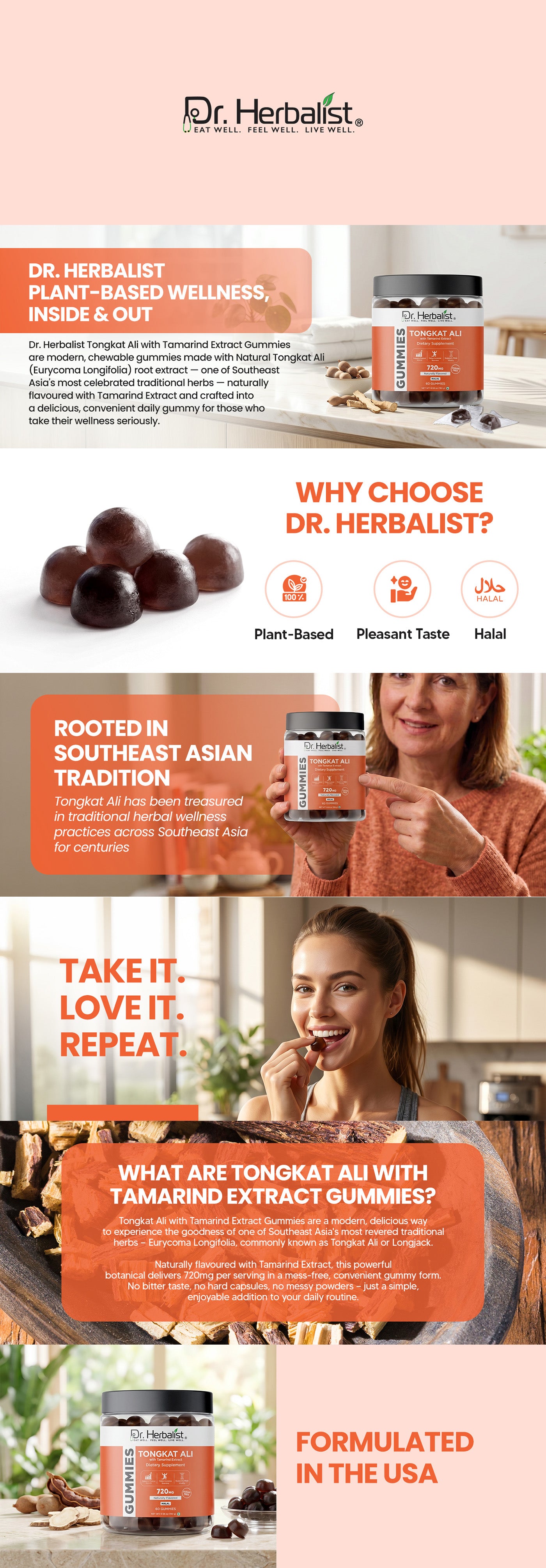 Tongkat Ali Gummies 60ct - Eurycoma Longifolia, Chewable — feature 1
