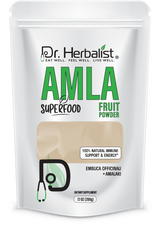 Amla Powder 200g — Single-Ingredient Indian Gooseberry | Natural Vitamin C for Immune, Hair & Skin | Halal, No Fillers view 1