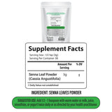 Senna Leaf Powder 200g, Single-Ingredient Cassia Angustifolia (Sanay) | Occasional Regularity | Halal, No Fillers view 3