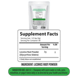Licorice Root Powder 200g, Single-Ingredient Glycyrrhiza Glabra (Mulethi) | Naturally Sweet | Halal, No Fillers view 3