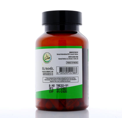 Turmeric Extract Capsules 250mg, Curcuma Longa Curcuminoids (Haldi) | Treasured in Traditional Wellness | Halal, Capsules