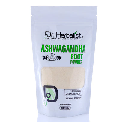 Ashwagandha Root Powder 200g, Single-Ingredient Withania Somnifera | Calm, Focus & Stress Support | Halal, No Fillers