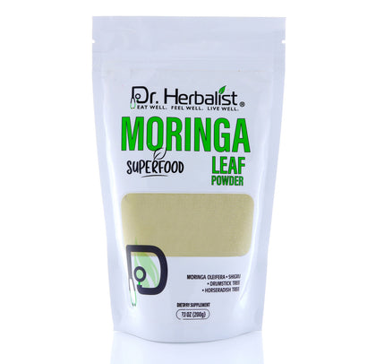 Moringa Powder 200g, Single-Ingredient Moringa Oleifera Leaf (Sahjan) | Nutrient-Dense Greens | Halal, No Fillers