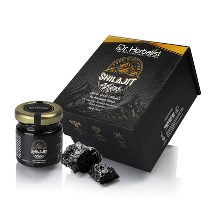 Shilajit Resin 30g, Purified Himalayan Shilajit | Energy, Stamina & Vitality | Halal