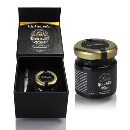 Shilajit Resin 30g, Purified Himalayan Shilajit | Energy, Stamina & Vitality | Halal