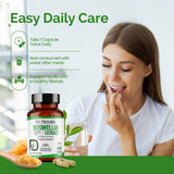 Boswellia Extract 800mg, Boswellia Serrata Powder Capsules | Indian Frankincense (Shallaki) | Halal, 60 Veg Caps view 4