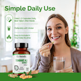 Tongkat Ali Extract Capsules, Eurycoma Longifolia (Longjack) | Traditional Vitality Botanical | Halal, Capsules view 4