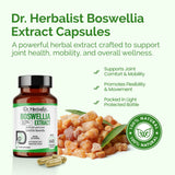 Boswellia Extract 800mg, Boswellia Serrata Powder Capsules | Indian Frankincense (Shallaki) | Halal, 60 Veg Caps view 5