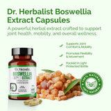 Boswellia Extract 500mg — Serrata, Indian Frankincense | Treasured in Traditional Wellness | Halal, Capsules view 5