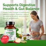 Apple Cider Vinegar Capsules 500mg — ACV, No Sour Taste | Treasured in Traditional Wellness | Halal, Capsules view 6