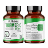 Turmeric Extract Capsules 250mg — Curcuma Longa Curcuminoids (Haldi) | Treasured in Traditional Wellness | Halal, Capsules view 2