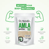 Amla Powder 200g — Single-Ingredient Indian Gooseberry | Natural Vitamin C for Immune, Hair & Skin | Halal, No Fillers view 3
