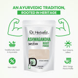 Ashwagandha Root Powder 200g, Single-Ingredient Withania Somnifera | Calm, Focus & Stress Support | Halal, No Fillers view 6