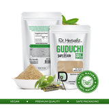Guduchi (Giloy) Powder 200g — Single-Ingredient Tinospora Cordifolia (Amrita) | Supports Digestive Wellness | Halal, No Fillers view 5