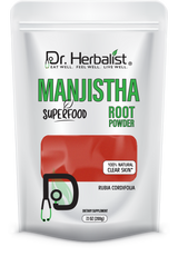 Manjishta Powder 200g — Single-Ingredient Rubia Cordifolia (Indian Madder) | Traditional Ayurvedic | Halal, No Fillers view 1