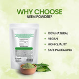 Neem Powder 200g — Single-Ingredient Azadirachta Indica Leaf | DIY Hair & Skin | Halal, No Fillers view 7