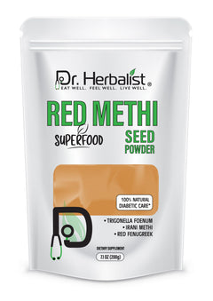 Red Methi (Fenugreek) Powder 200g — Single-Ingredient Trigonella Foenum-Graecum | Digestive Wellness | Halal, No Fillers