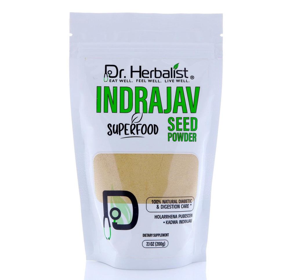 Dr. HERBALIST Inderju Powder 200g - Kutaja (Holarrhena antidysenterica), traditional Ayurvedic herb
