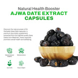 Ajwa Date Extract 350mg — Phoenix Dactylifera Capsules | Treasured in Traditional Wellness | Halal, Capsules view 6