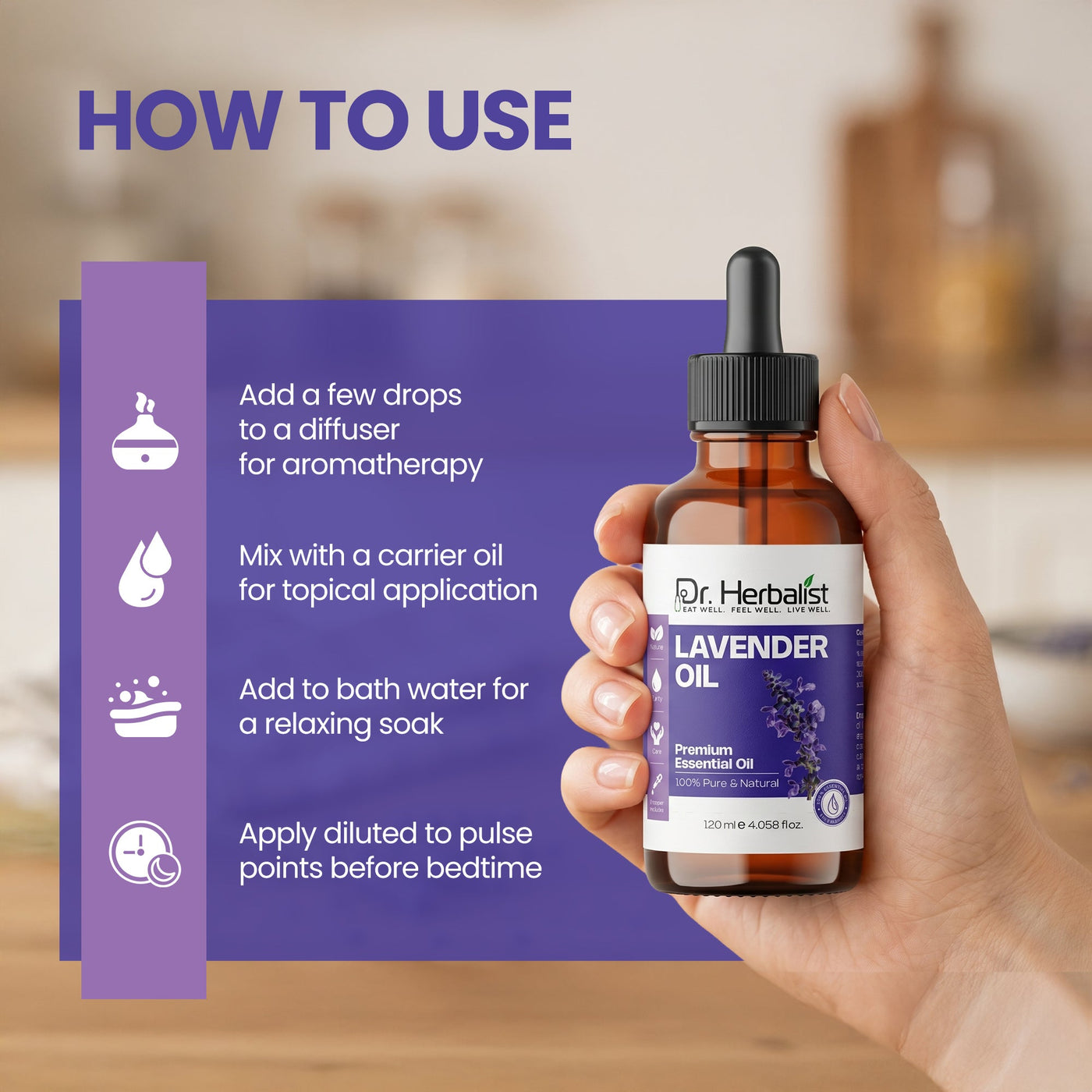 Lavender Oil 120mL — feature 3