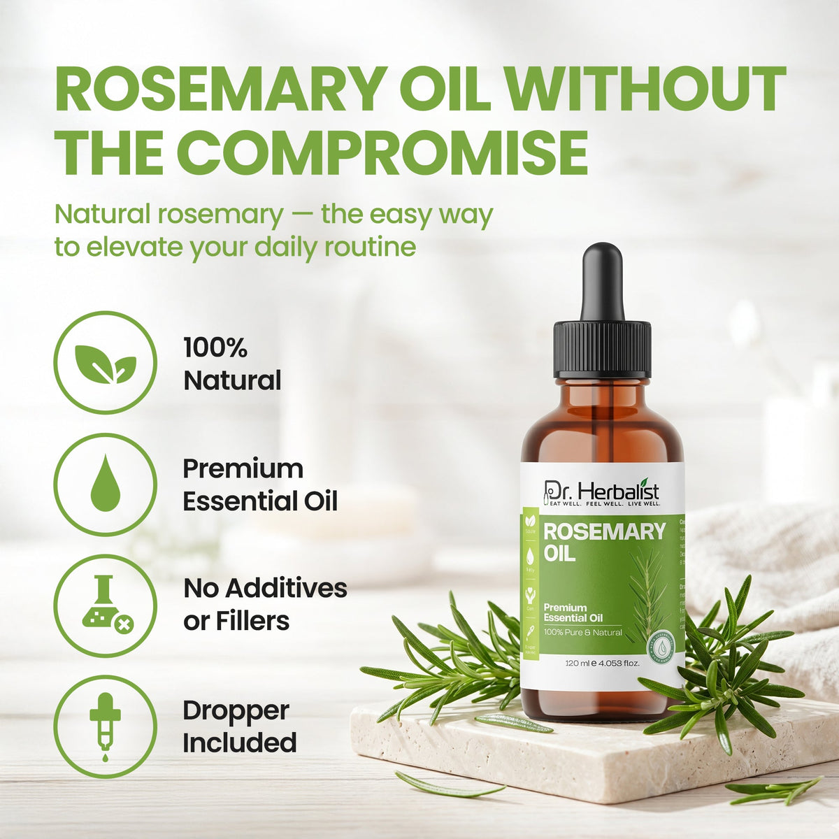 Rosemary Oil 120mL — feature 1