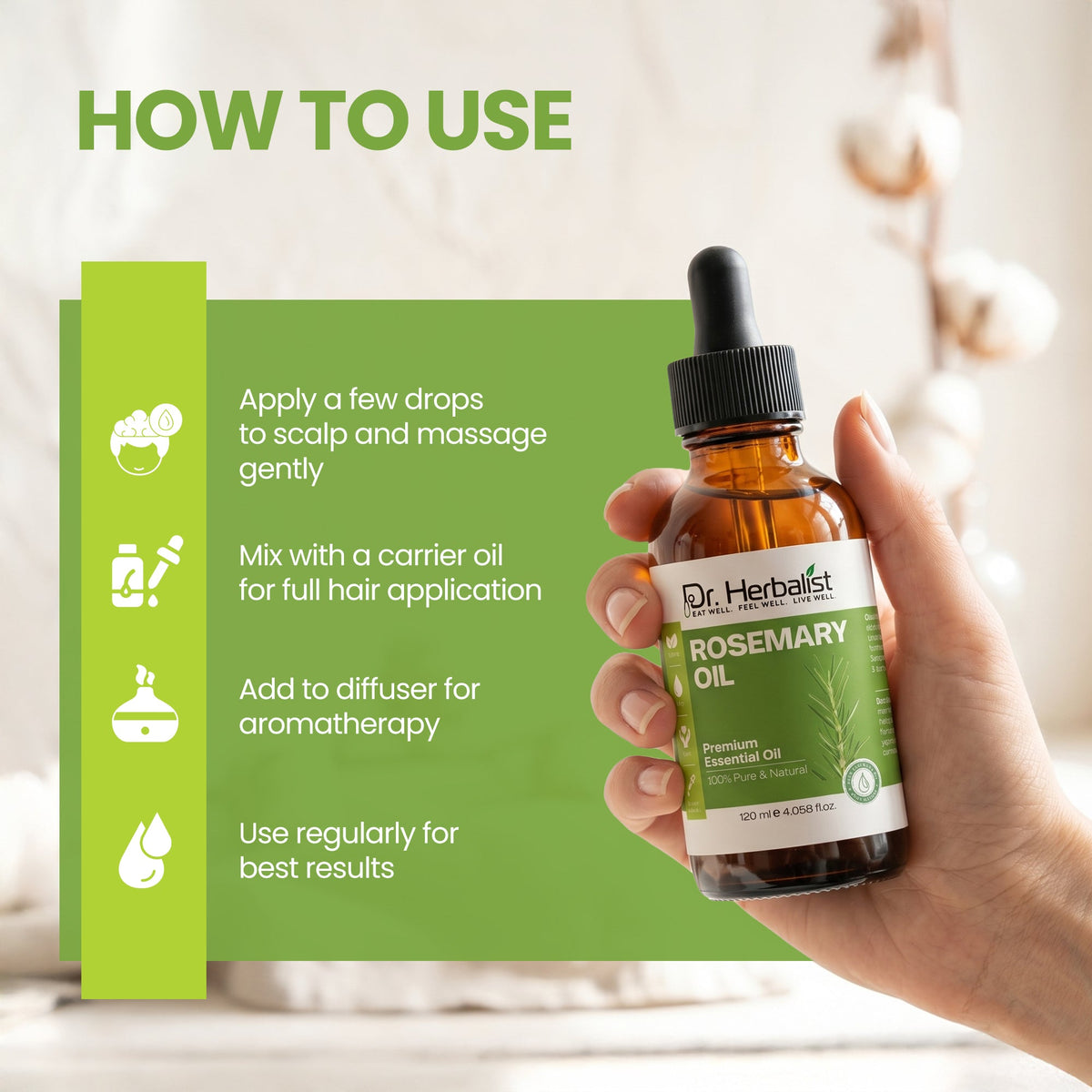 Rosemary Oil 120mL — feature 3