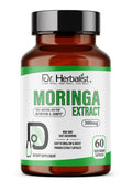 Moringa Leaf Capsules 300mg — Moringa Oleifera (Sahjan) | Natural Source of Vitamins, Minerals & Fiber | Halal, Capsules
