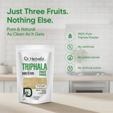 Triphala Powder 200g — Single-Blend Amla, Bibhitaki & Haritaki (Three-Fruit Blend) | Digestive Wellness | Halal, No Fillers view 6