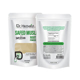 Safed Musli Powder 200g — Single-Ingredient Chlorophytum Borivilianum (White Musli) | Traditional Ayurvedic | Halal, No Fillers view 3
