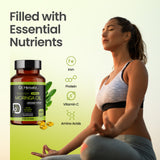 Moringa Oil Capsules 1600mg — Cold-Pressed Seed (Ben) Oil | Oleic-Rich, Tasteless | 60 Halal Softgels view 7
