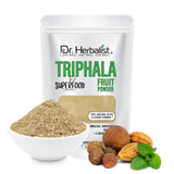 Triphala Powder 200g — Single-Blend Amla, Bibhitaki & Haritaki (Three-Fruit Blend) | Digestive Wellness | Halal, No Fillers view 2