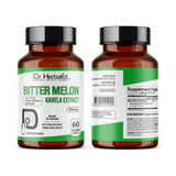 Karela (Bitter Melon) Extract 400mg, Momordica Charantia | Traditionally Supports Digestive Wellness | Halal, Capsules view 3