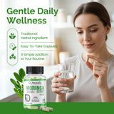 Moringa Leaf Capsules 300mg, Moringa Oleifera (Sahjan) | Natural Source of Vitamins, Minerals & Fiber | Halal, Capsules view 5