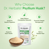 Psyllium Husk Powder 170g - Plantago Ovata (Isabgol), Soluble Fiber view 3